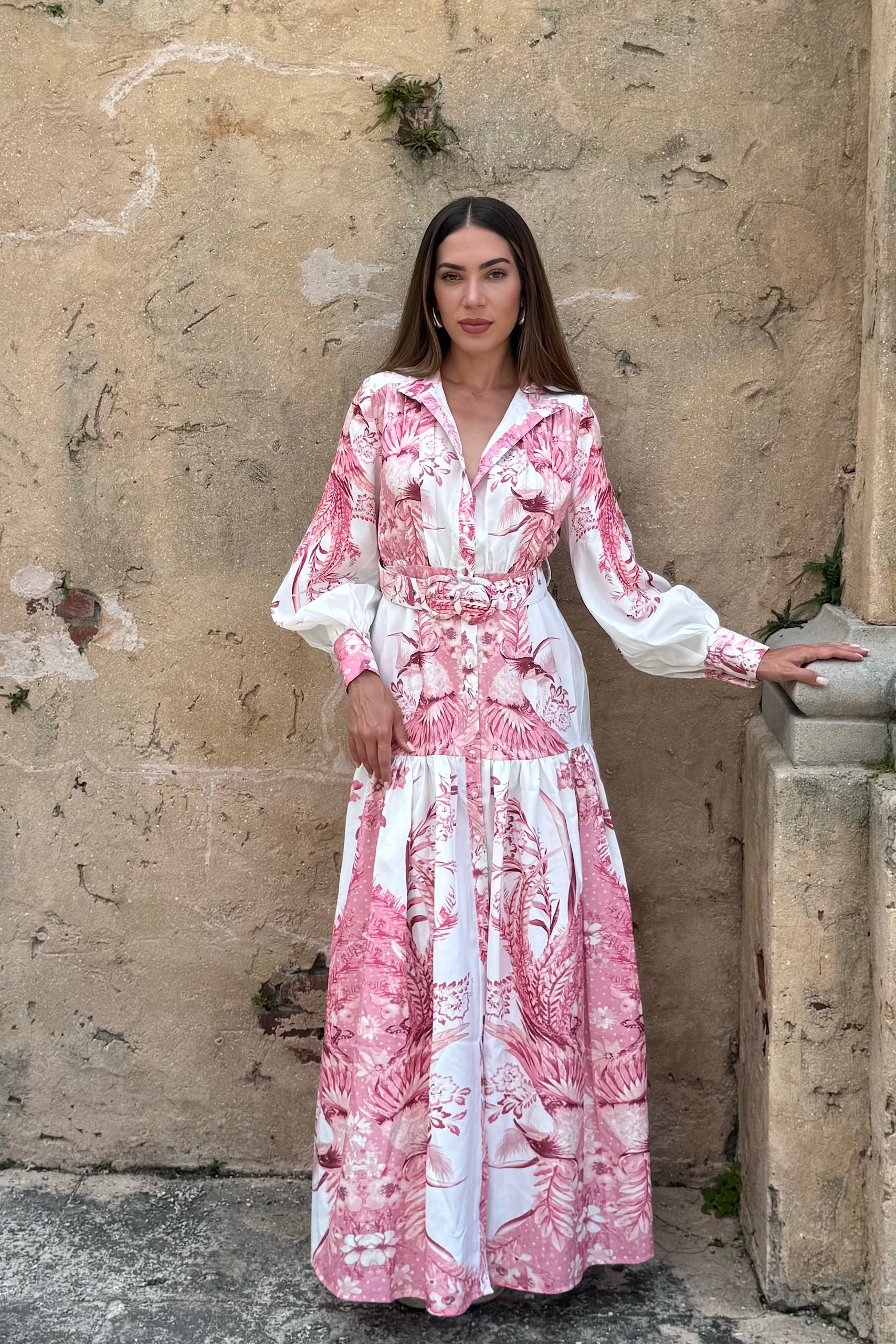 Elegance Floral Maxi Dress